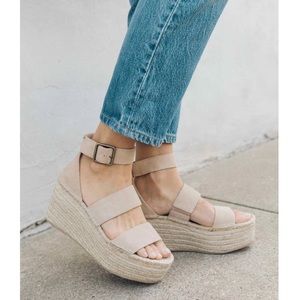 🆕 Soludos Palma Suede Espadrille Platform Sandals